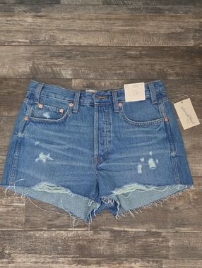 Universal Thread Distressed Blue Denim Cutoff Shorts